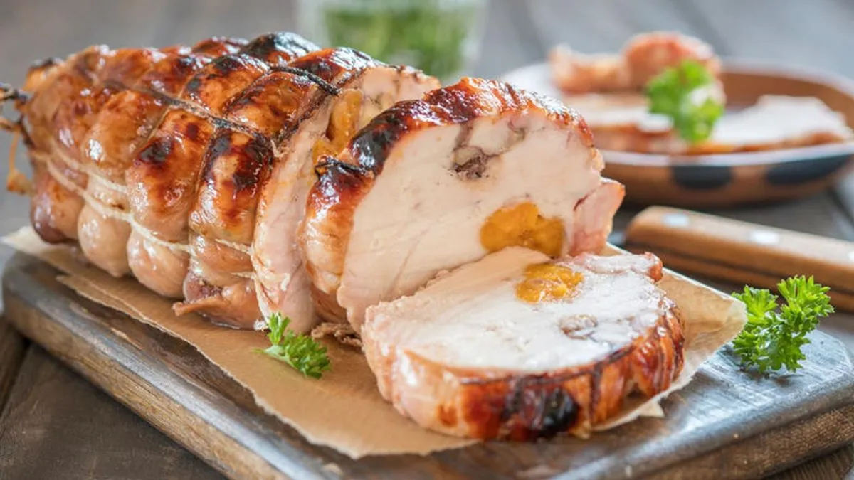 enrollado de pollo argentino