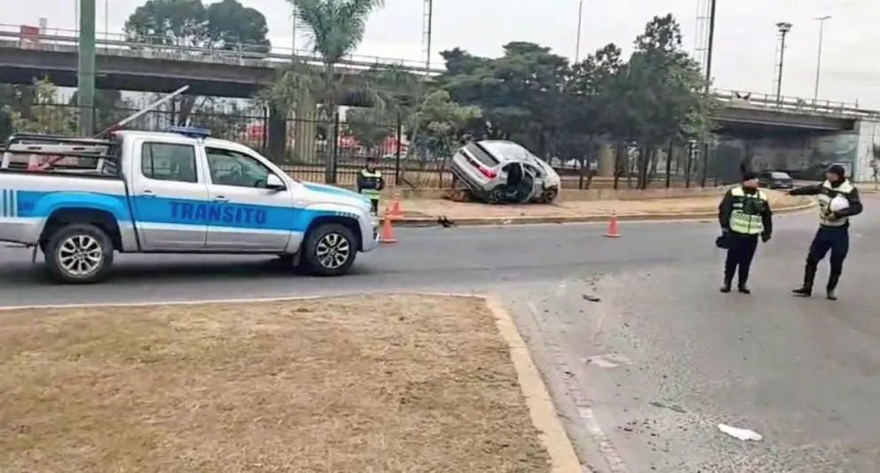 Accidente en la rotonda Limache: confirmaron que el auto era robado