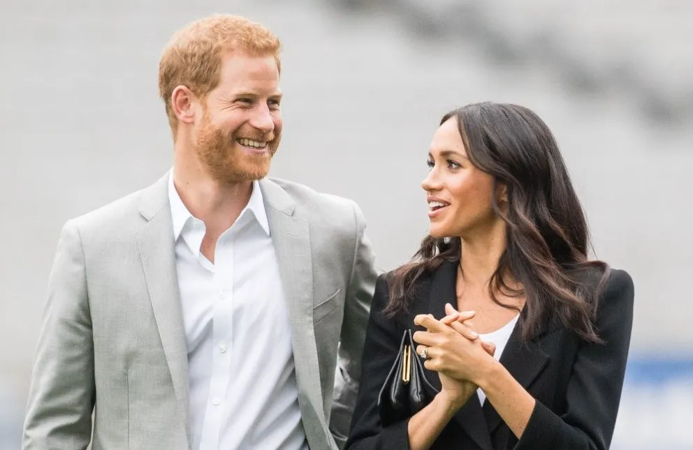 Príncipe Harry y Meghan Markle.