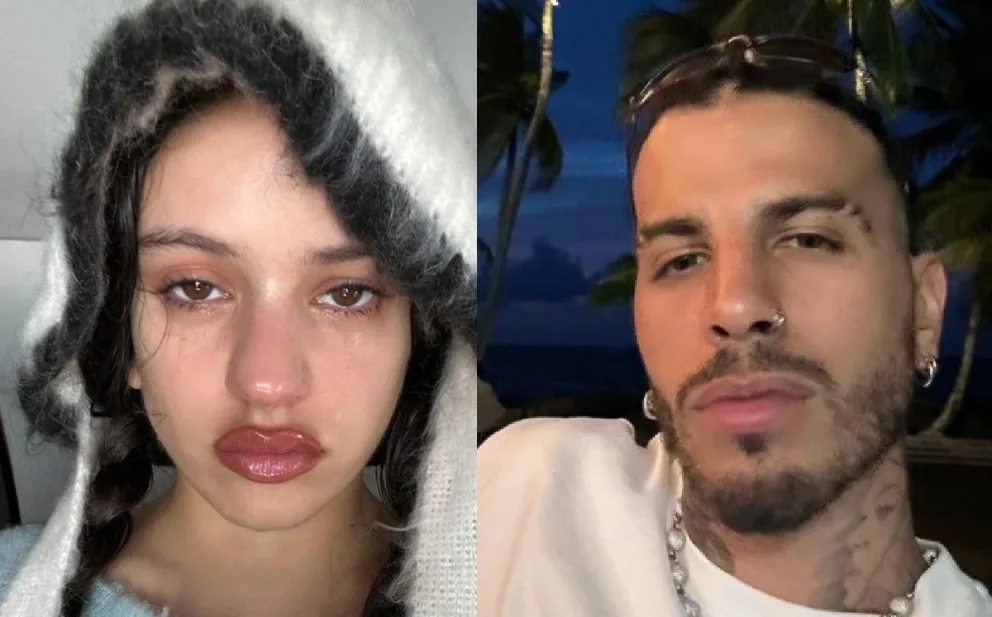 A través de un video, este cantante predijo la separación de Rauw Alejandro y Rosalía