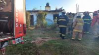 Terrible incendio en Vaqueros: dos niños resultaron intoxicados