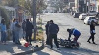 Una niña herida tras el choque de una camioneta y una moto en avenida Espinoza