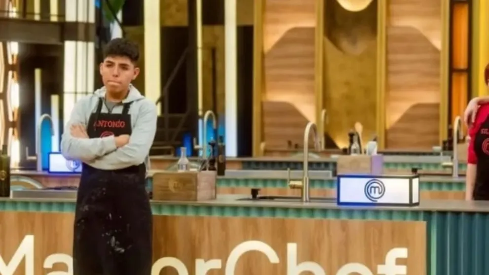 La tristeza de toda la provincia: el salteño Antonio fue eliminado de Masterchef y quedó a las puertas de la semifinal