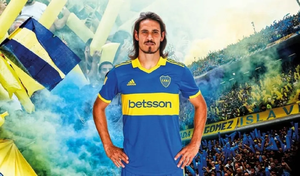 Entrada triunfal: así fue la tremenda bienvenida del jugador Urugayo, Edinson Cavani a Boca Junior