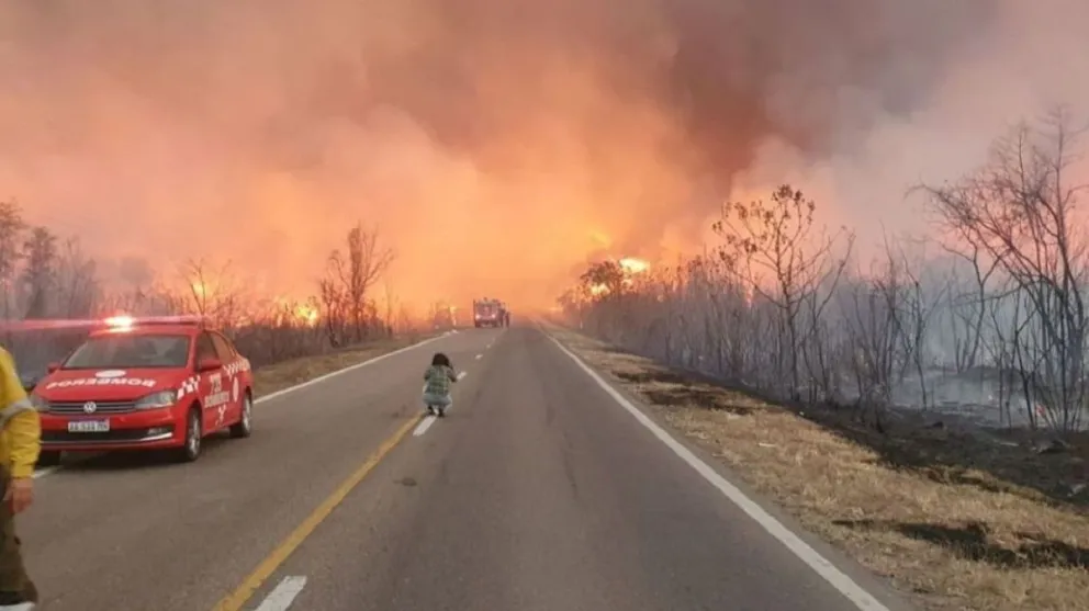 |URGENTE| Alerta máxima por incendios forestales en Salta y gran parte del país