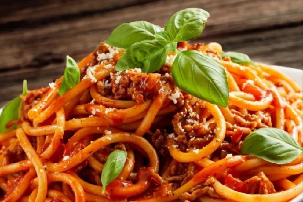 Sé un verdadero chef y prepara estos sabrosos spaghetti a la boloñesa