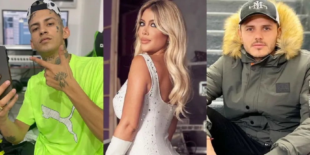 Por error, Wanda Nara filtró su perfil falso y salieron a la luz mensajes contra Mauro Icardi y L-Gante 