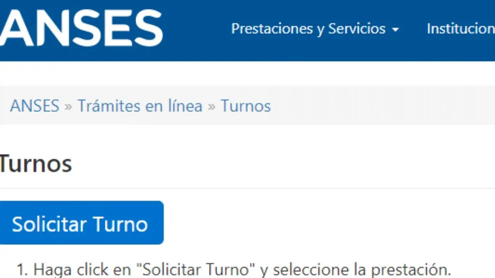 Alerta: este es el motivo por el que no podés solicitar un turno en ANSES