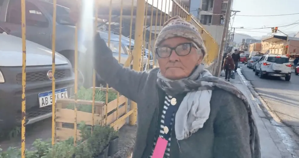 Organizaron una colecta solidaria para apoyar a la abuelita de las plantas