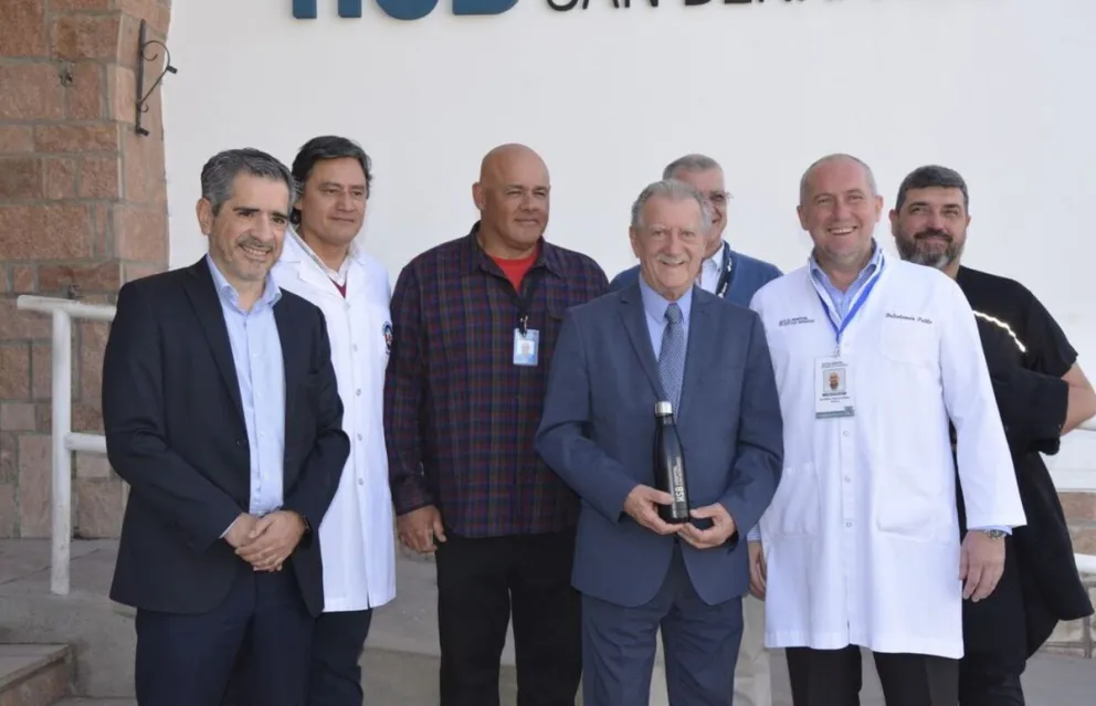 Con autoridades presentes, el hospital San Bernardo celebró su aniversario
