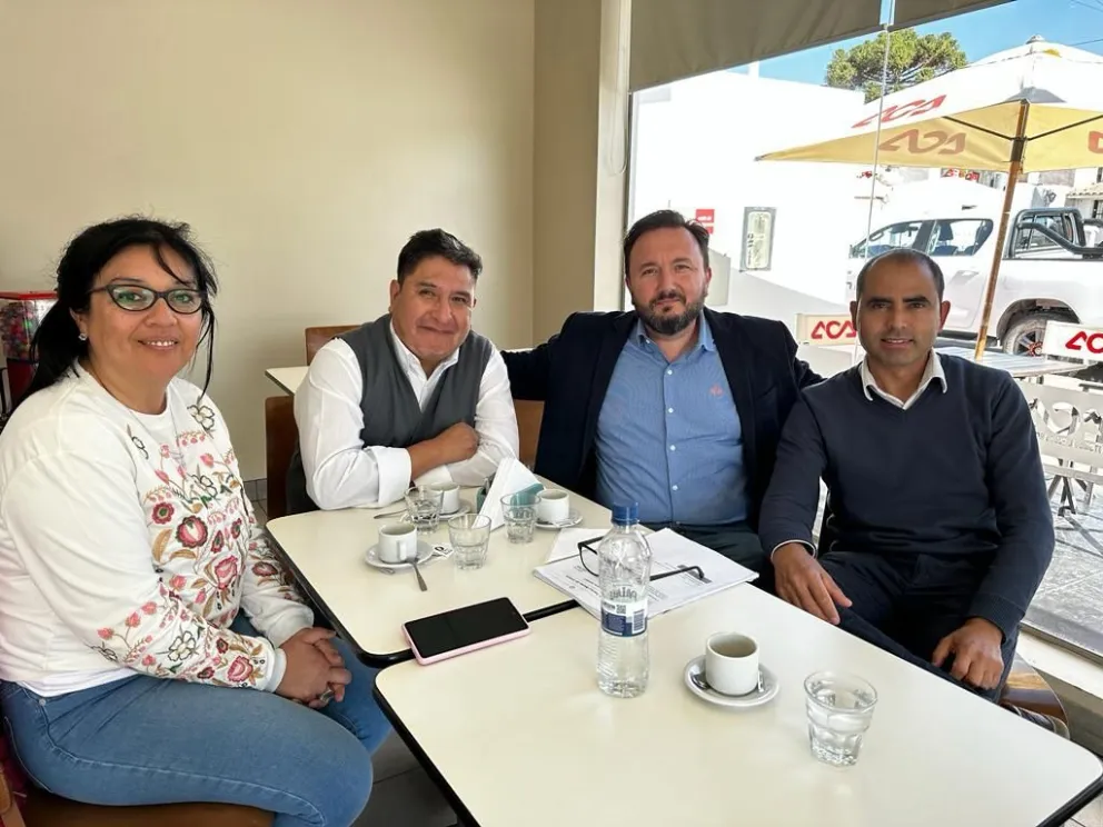 Beto Castillo se reunió con la intendente electa Rita Guevara 