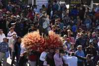 Con el acompañamiento de cientos de salteños, se realizó la procesión a San Cayetano