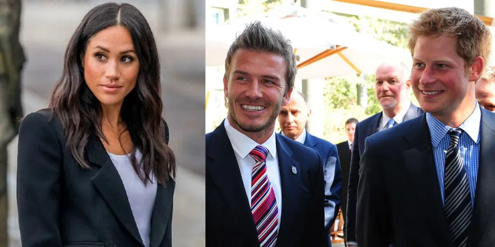 La impactante razón por la que Meghan Markle obligó al príncipe Harry a alejarse de David Beckham 