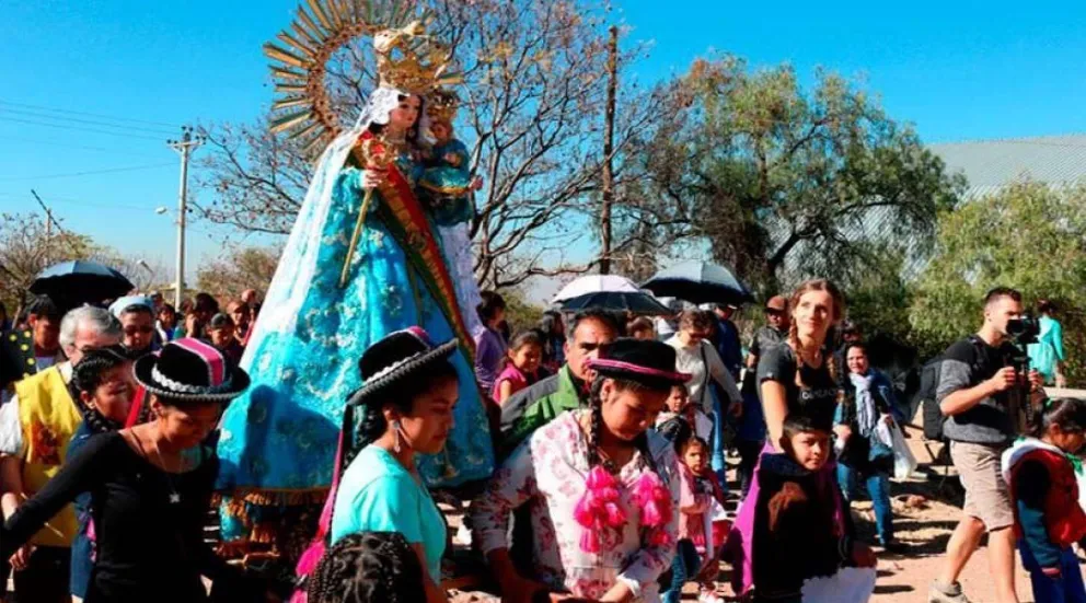 Este será el recorrido de la procesión de la virgen de Urkupiña