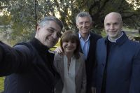 Horacio Rodriguez Larreta, Patricia Bullrich y Mauricio Macri, presentes en el cierre de Campaña de Jorge Macri 