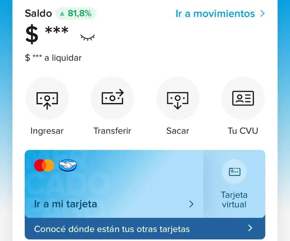 Mercado Pago incorporó una tarjeta virtual: enterate para qué sirve y cómo utilizarla