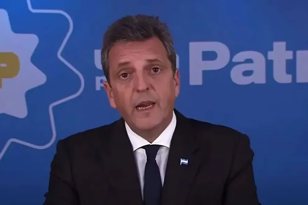 Sergio Massa pidió a los argentinos votar en defensa de la patria