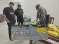 Orán: narcotraficante ocultaba más de 36 kilos de cocaína en una lona
