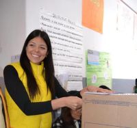 PASO 2023 en Salta: Emilia Orozco emitió su voto y se mostró expectante por la jornada