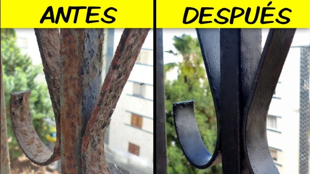 Basta de buscar soluciones: este es el mejor truco para eliminar el óxido de puertas y ventanas