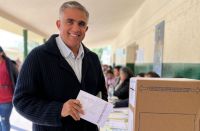 Miguel Nanni votó en Cafayate: "Hoy el país se está jugando mucho"
