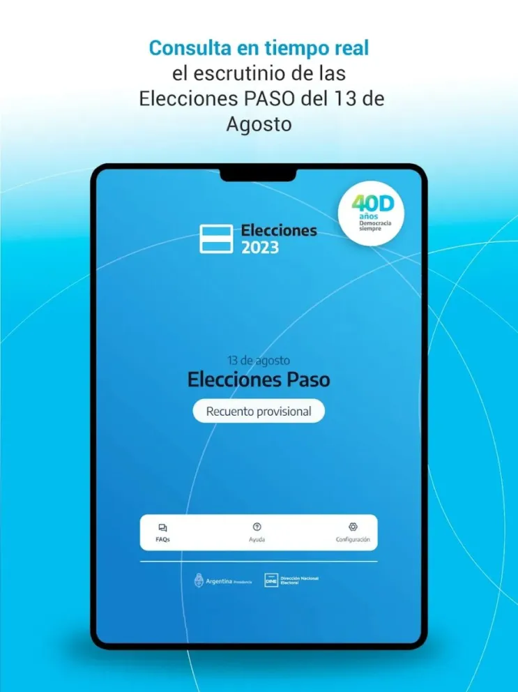 Elecciones PASO 2023: consulta el resultado de la mesa en que votaste