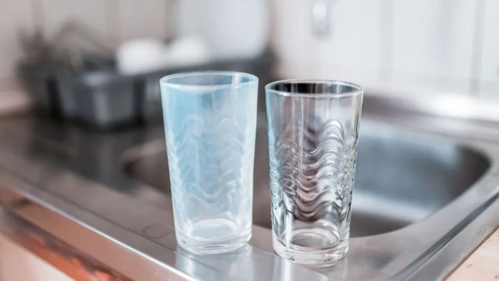 La solución que buscabas: usando vinagre te olvidas de los vasos opacos, grasos y manchados