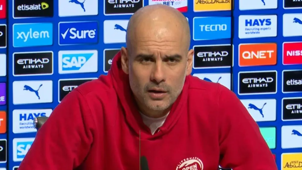 Tristeza en el City: la pésima noticia que confirmó Pep Guardiola a horas de la final ante Sevilla 