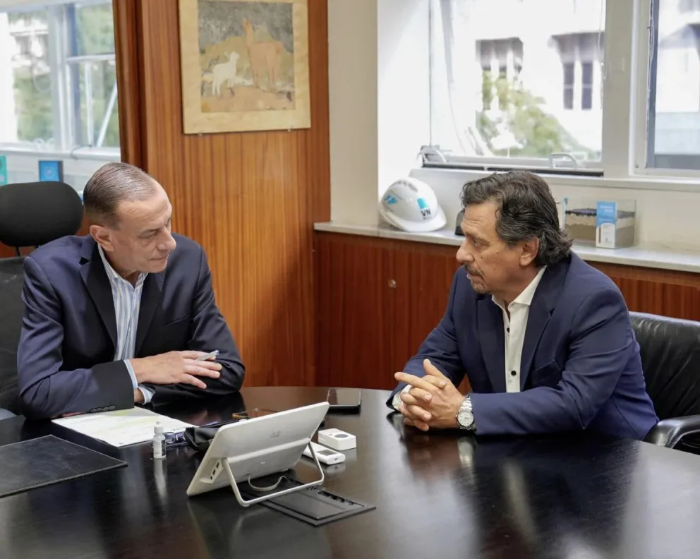 Gustavo Sáenz firmó un acuerdo con Vialidad Nacional para continuar con las obras en la RN 86