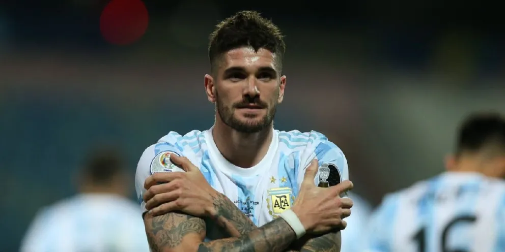 El futbolista francés que confesó haber intentado mufar a Rodrigo De Paul en el Mundial de Qatar
