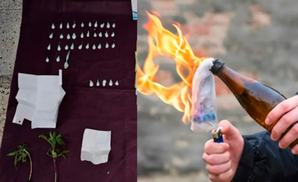 Cayó la banda que vendía drogas y desató una batalla con bombas molotov en barrio La Paz