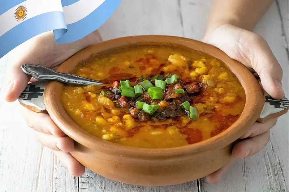 Tradición patria en el mercado San Miguel: a cuánto se vende el plato de locro