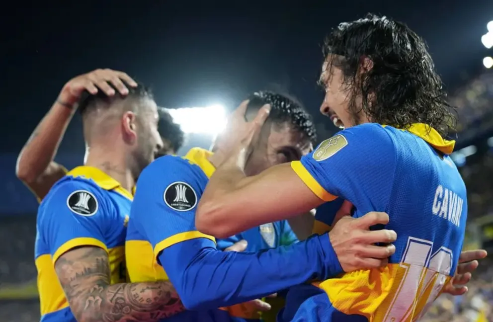 Con Edison Cavani como titular, Boca emprende su camino en la Copa de la Liga