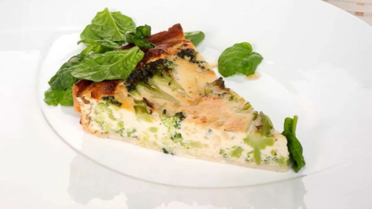 tarta de br&oacute;coli