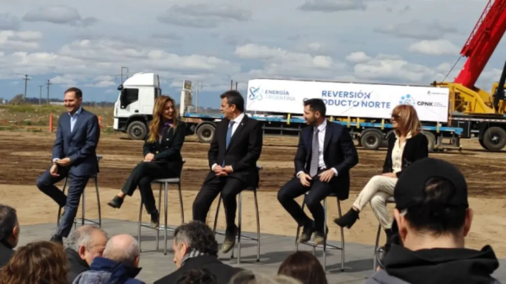 Sergio Massa lanzó la licitación de la reversión del Gasoducto Norte