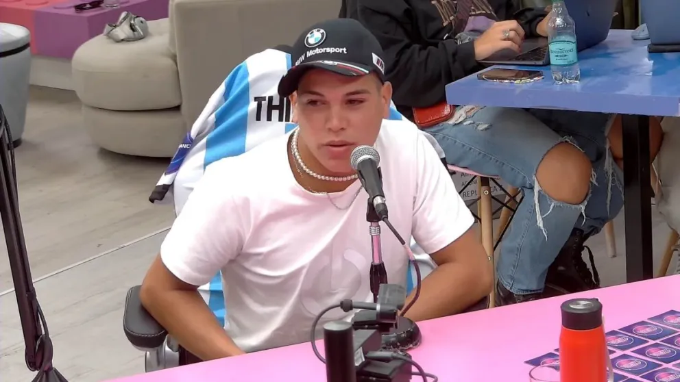 Thiago Medina, ex Gran Hermano, muy enojado por la supuesta infidelidad de Daniela Celis