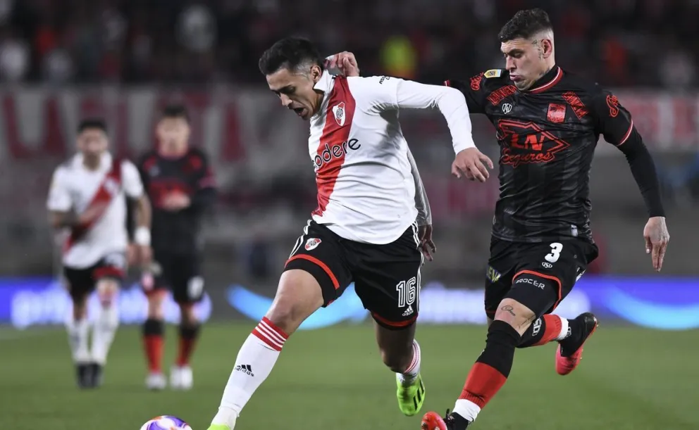 River fue contundente y goleó a Barracas Central en el Más Monumental 