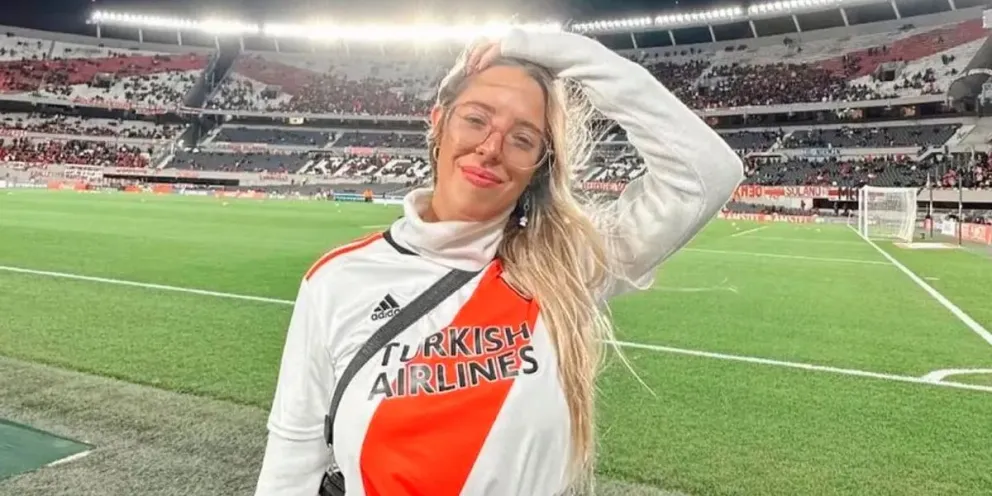 |VIDEO| Nati Jota intentó meter un gol en la cancha de River y todo terminó en burlas y abucheo