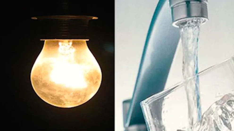 Nuevos aumentos de las tarifas de luz y agua: cuánto incrementarán a partir del mes de septiembre