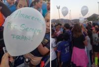 Tras el fallecimiento de la niña de nueve años por una fuga de gas, sus amigas le rindieron homenaje