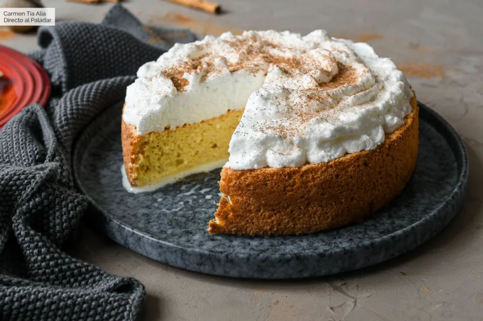 Receta económica: sin gastar mucho podes preparar una deliciosa y esponjosa torta tres leches