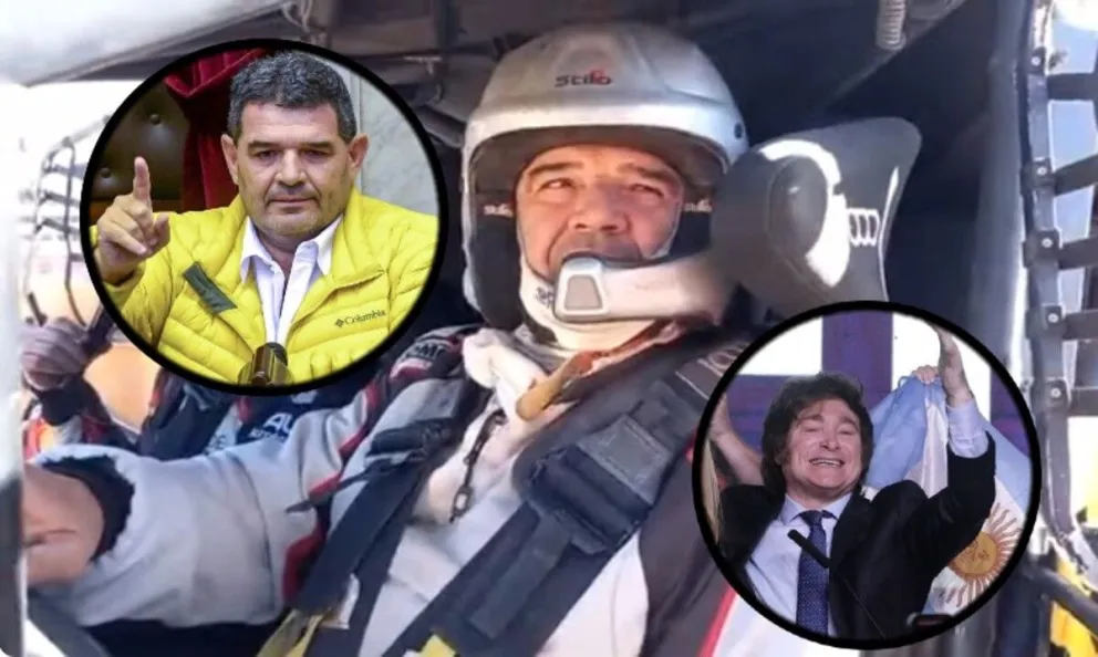 Olmedo sorprendió en la competencia y se acordó de Milei