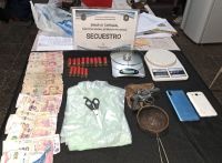 Venta de drogas en Aguaray: comercializaban cocaína y estaban armados