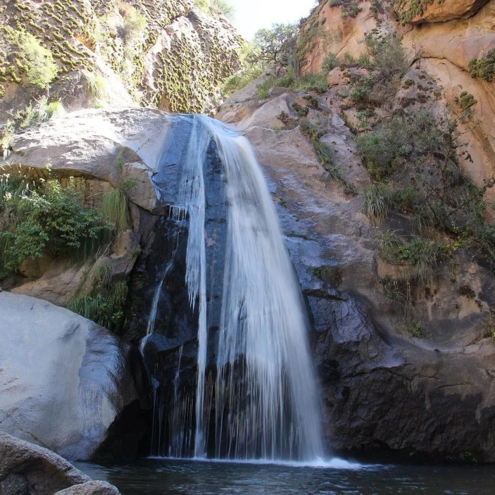 Suspendieron el acceso y las actividades en las cascadas del Río Colorado en Cafayate