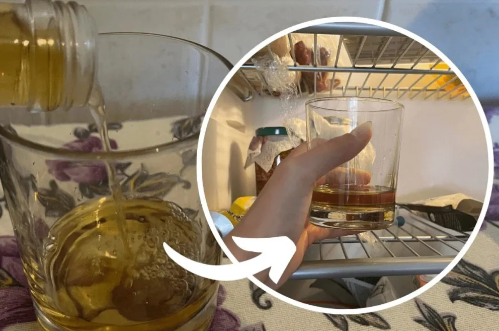 La razón por la que debes colocar siempre un vaso de vinagre en la nevera