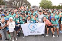 Gustavo Sáenz estuvo presente en la 33º edición de la maratón solidaria de HIRPACE