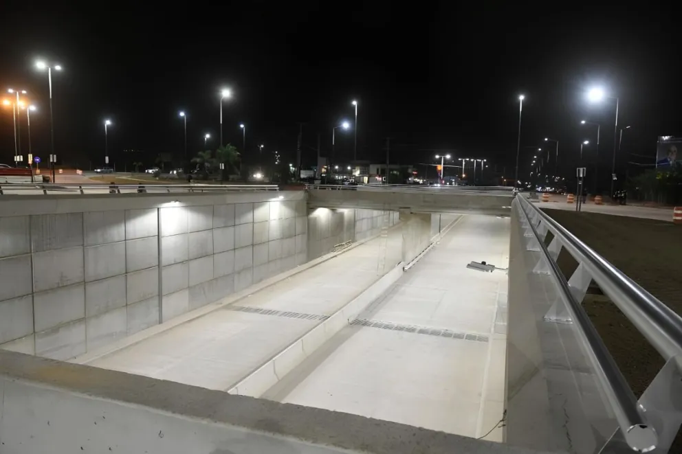 A partir del jueves quedará habilitado el paso bajo nivel y rotonda de acceso al Barrio Grand Bourg