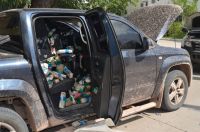 Secuestraron 600kg de hojas de coca luego de que dos conductores intentarán evadir un control policial