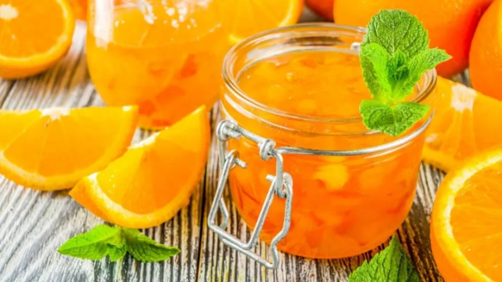 Así podes hacer una deliciosa Mermelada de naranja, una receta casera, sencilla y muy rica