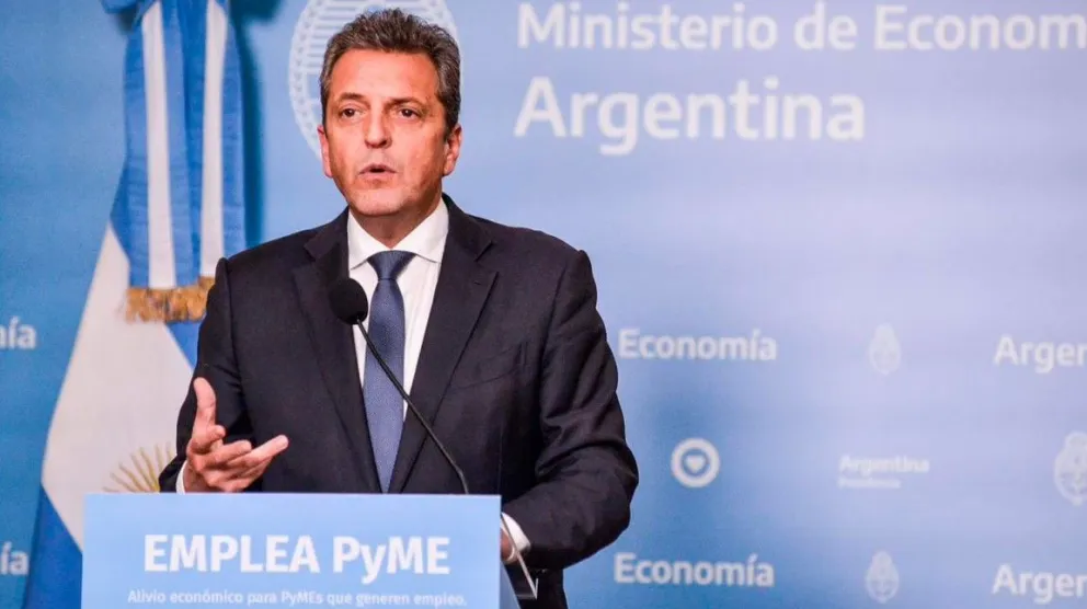 Sergio Massa anunció medidas de alivio fiscal para pymes, micropymes y entidades sin fines de lucro